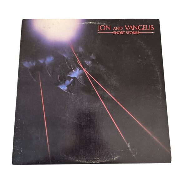 Jon & Vangelis Short Stories Vinyl LP 1981 Lyric Inner Sleeve - Picture 1 of 3